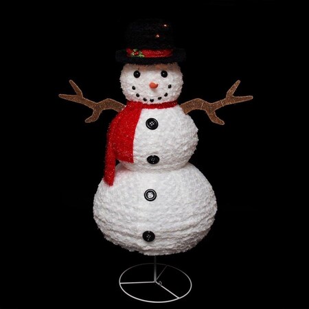 Ggw Presents 48 in. Holiday Wonderland Skating Snowman Outdoor Decoration GG1647447