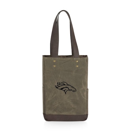 Picnic Time Family Of Brands NFL Denver Broncos - 2 Bottle Insulated Wine Cooler Bag 536-02-140-104-2