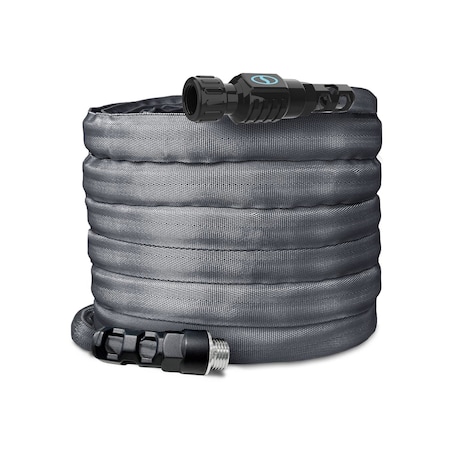 Aqua Joe New and Improved - 50-Ft x 5/8-Inch FiberJacket Garden Hose AJFJ050-58-XT1