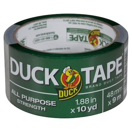 Duck Brand Duct Tape, 10 yd L, 188 in W, Silver 761288