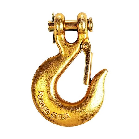 Dayton Slip Hook, Clevis, G70, 5/16 in, 4,700 lb 844G59
