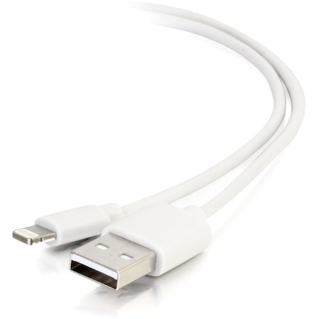 C2G 1m Lightning Cable - USB A to Lightning Cable - Charging Cable 35498