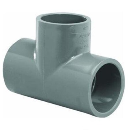 Charlotte Pipe And Foundry PVC 084002000HA TEE E SCH80 PVC 2IN SLIP PVC 08400 2000HA