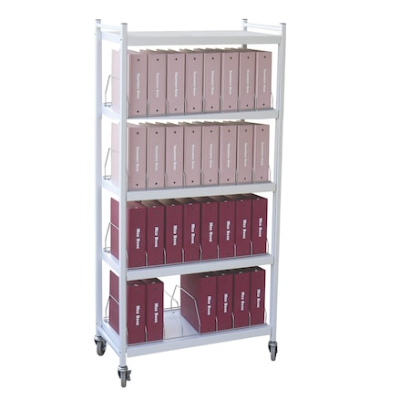 Omnimed Open Style Chart Racks Holds X-Large Binders, 32 Binder Capacity 261228-LG