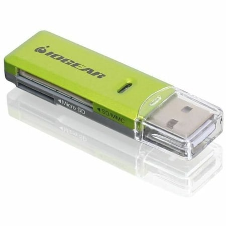 Iogear SDXC Support - SD, microSD, MultiMediaCard (MMC), SDXC1 GFR204SD