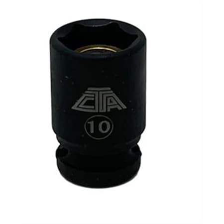 Cta Manufacturing 10 Mm Socket - 3/8 Inch Impact, 1EA 3805X10