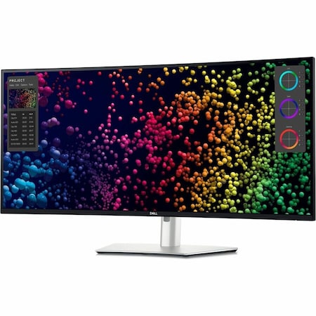 Dell UltraSharp U4025QW 40" Class 5K2K WUHD Curved Screen LED Monitor - 21:9 - Black, Silver DELLU4025QW