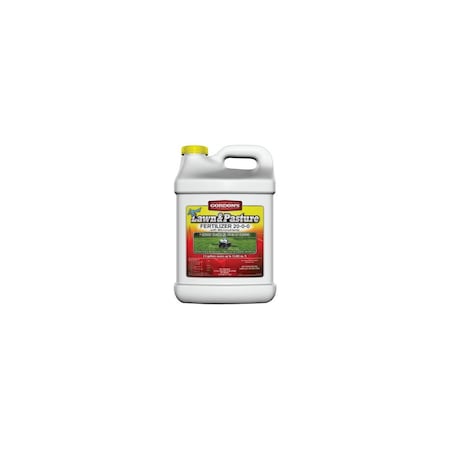 Gordons Lawn and Pasture Fertilizer, 2.5 gal Can, Liquid, 20-0-0 N-P-K Ratio Blue 7471122