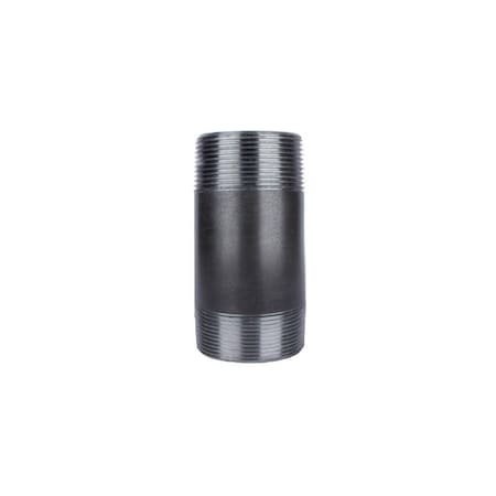 Stz Industries 1-1/2 in. MIP each X 1-1/2 in. D MIP Black Steel 3 in. L Nipple 300U112X3