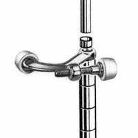 Schlage Ives Series SP70 A3 Hinge Pin Door Stop, Aluminum, Brass SP70A3