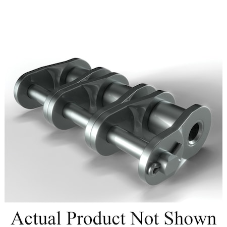 Hkk Chain Offset Link, #140-3 chain, 1-3/4 in Pitch, 1/2 in Dia Pin RC140CHL3