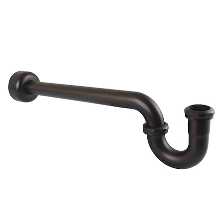 Kingston Brass 1-1/4 in. P-Trap with Box Flange, 18 in. Length, 18 Gauge, Oil Rubbed Bronze CC6185