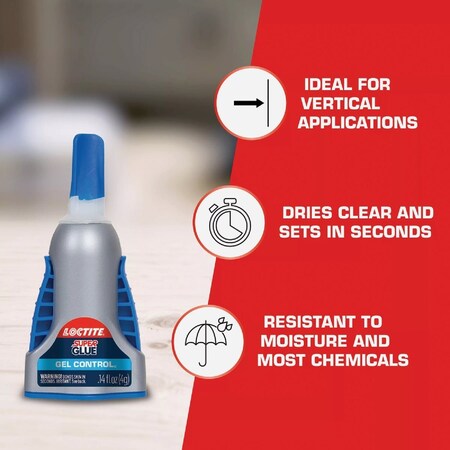 Loctite 0.14 Oz. Super Glue Gel Control 234790
