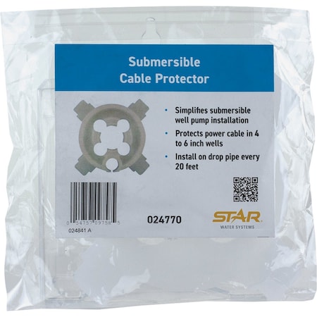 Star Water Systems Submersible Cable Guard for 4 to 6'' Wells 24770