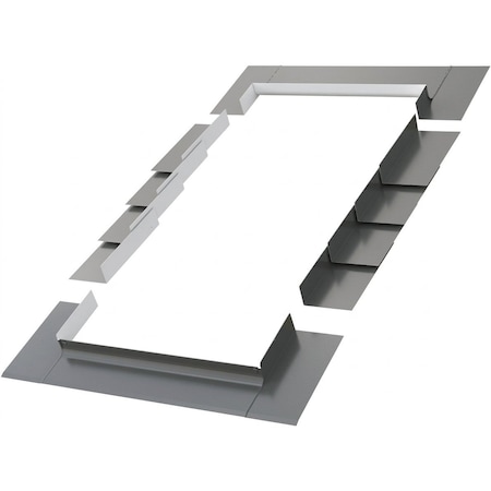 Factory 2 U Skylights Low-Profile Shingle Roof Flashing Kit for Deck Mount Skylight (44 1/4"x26 7/8"), (44 1/4"x45 3/4") 805426
