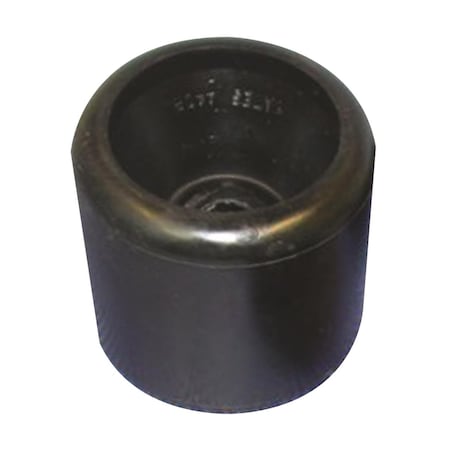 Complete Athlete 440R 4 in. Ribbed Wobble Roller  Black CO1112856