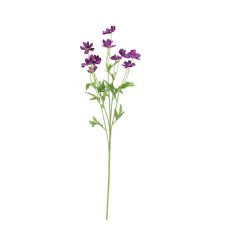 Allstate 27 in. Mini Cosmos Flower Artificial Floral Spray Flowers, Violet 32733353