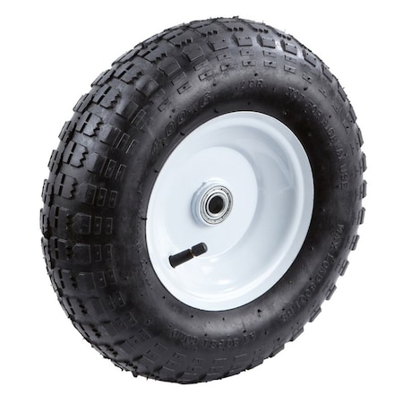 Farm And Ranch 6 in. D X 13 in. D 300 lb. cap. Centered Tire Rubber FR1035