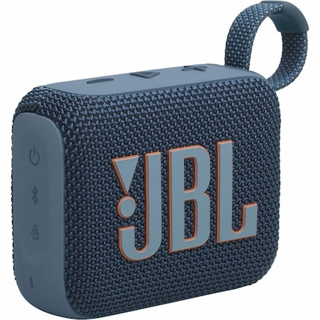 Jbl Portable Speaker with Bluetooth, built-in battery, waterproof and dustproof feature JBLGO4BLUAM