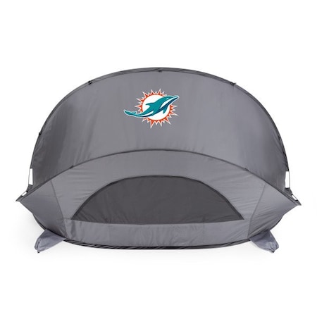 Picnic Time Family Of Brands Miami Dolphins - Manta Portable Beach Tent, (Gray) 113-00-105-174-2