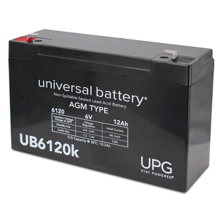 Upg 6V 12Ah F1, Battery D5736