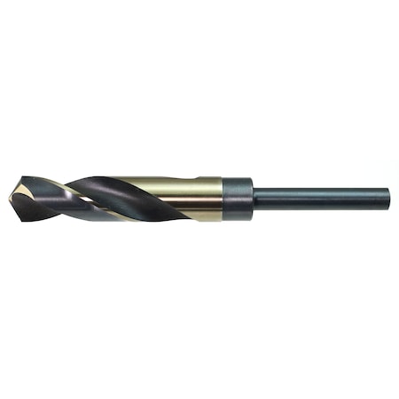 Drillco High Speed Steel Black and Gold SandD Drill Bits 1/2" 1035N132