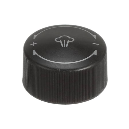 Delonghi KNOB STEAM BLACK SKP+SPRING W 5513230201