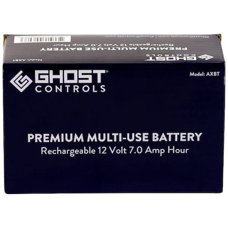 Gc Ghost Controls Ghost Controls Battery, 12 V Battery, Lead-Acid AXBT