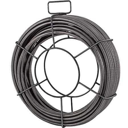 Vevor Drain Cable Sewer Cable 50Ft 1/2In Drain Cleaning Cable Auger Snake Pipe 50ft*1/2