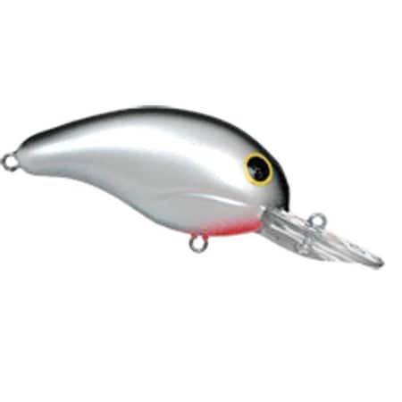 Bandit Lures Bandit Mid Range, 0.25 - Pearl-Black Back B100-03