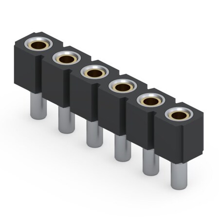 Mill-Max Through Hole Sockets Headers-834-43-006-10-001000 834-43-006-10-001000