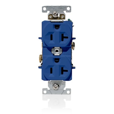 Leviton Duplex Receptacle/Oultet, 20 Amp C5362-BU