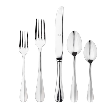 Mepra Roma Flatware Set - 5 Pieces - Stainless Steel 101422005