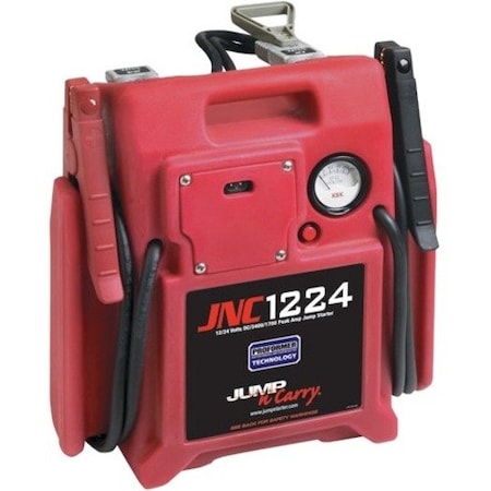 Solar Jump-N-Carry 12/24 Volt Jump Starter - 3400 Peak Amps 850 Cranking Amps in 12V SOLJNC1224