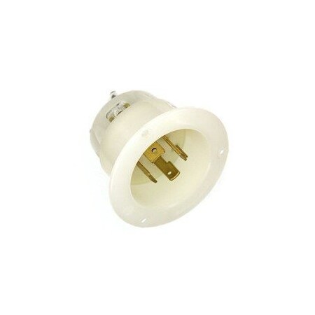Leviton Industrial Grade Flanged Inlet 20 Amp, 347/600 Volt 3PY 2465