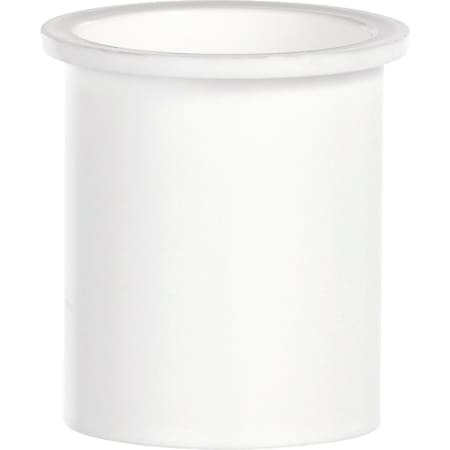 Keeney Mfg 1-1/2'' x 1'' White Plastic Hi-Way Insert Flanged Sink Tailpiece 15K