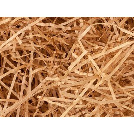 Nashville Wraps Natural Tan Kraft Fine Cut Shredded Paper, 10 lb Box SP10TA