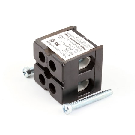 Hatco Terminal Block Kit, 600V, 85A, 2 Pole R02.15.045.00