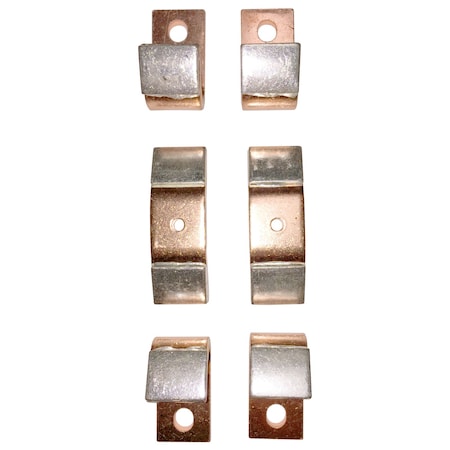 Brah Electric , Direct Replacement 2P 270A NEMA Size 5 Class 9998 Contact Kit 9998SL-10 B9998SL-10