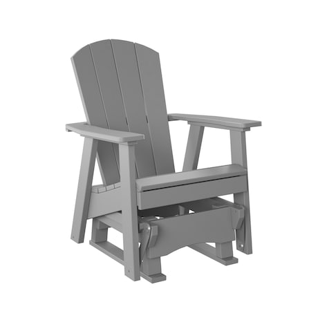 Polybird 2' CHAIR GLIDER.   LIGHT GRAY POLYBIRD P30
