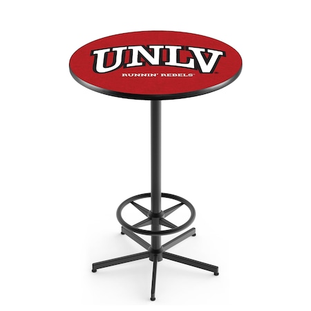 Holland Bar Stool Co 42" Black UNLV Pub Table L216B4236UNevLV
