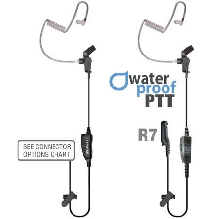 Klein Electronics Star 1-Wire Surveillance Earpiece with Icom S6 Connector STAR-S6
