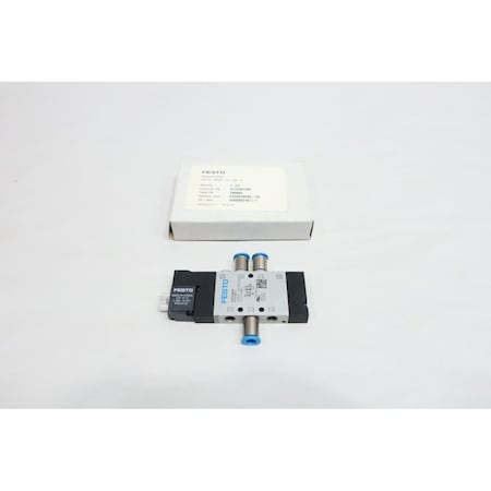 Festo 24V-DC 0.8MPA PNEUMATIC SOLENOID VALVE CPE10-M1BH-5L-QS-6 196883