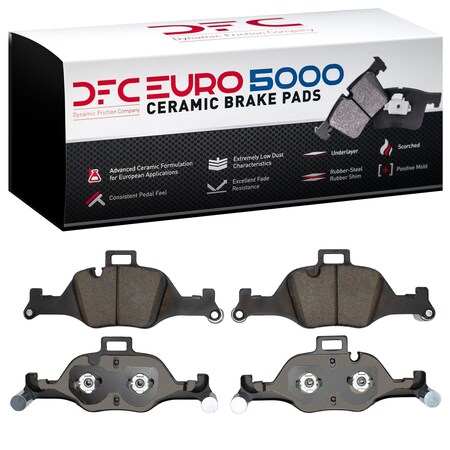 Dfc 5000 Euro Ceramic Disc Brake Pad Set,  1600-2060-00
