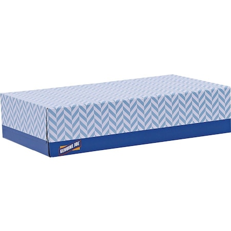 Genuine Joe Facial Tissue - 2 Ply - White - Soft - 100 Sheets Per Box - 30 Boxes / Pack, 30PK GJO26100