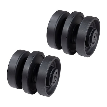 Mytee Products Lower Track Roller for Caterpillar Skid Steer Loaders Replace 304-1890, 2PK MPBR-304-1890x2