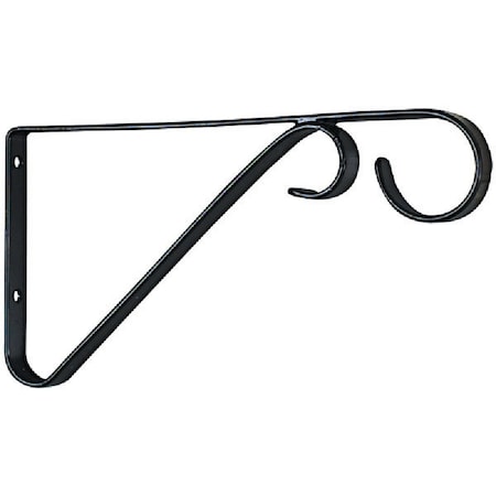 National Hardware 6'' Black Steel Hanging Plant Bracket N274-514