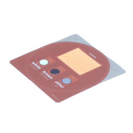 Wood Stone OVERLAY- 3 BUTTON RICE 7000-0098