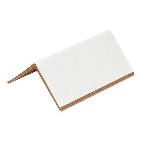 Zoro Select Strapping Guard, White, 6 in L, PK480 SP336160