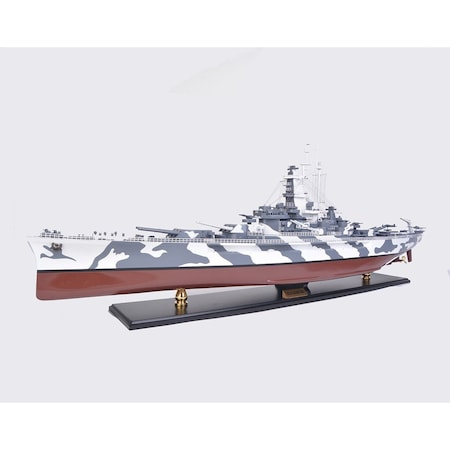 Homeroots 16" Gray And White Manufactured Wood Hand Painted Sculpture 401873